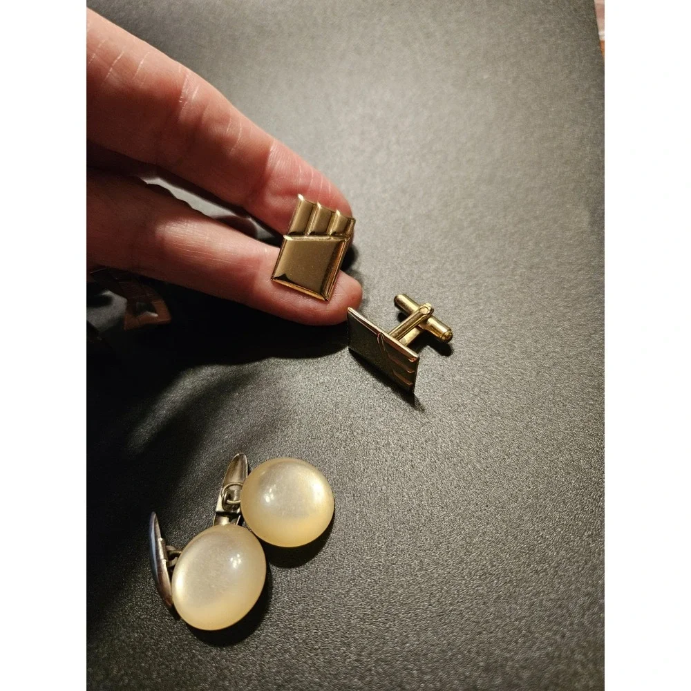 Vintage Lot of Mens Cufflinks / Tiebars (386)